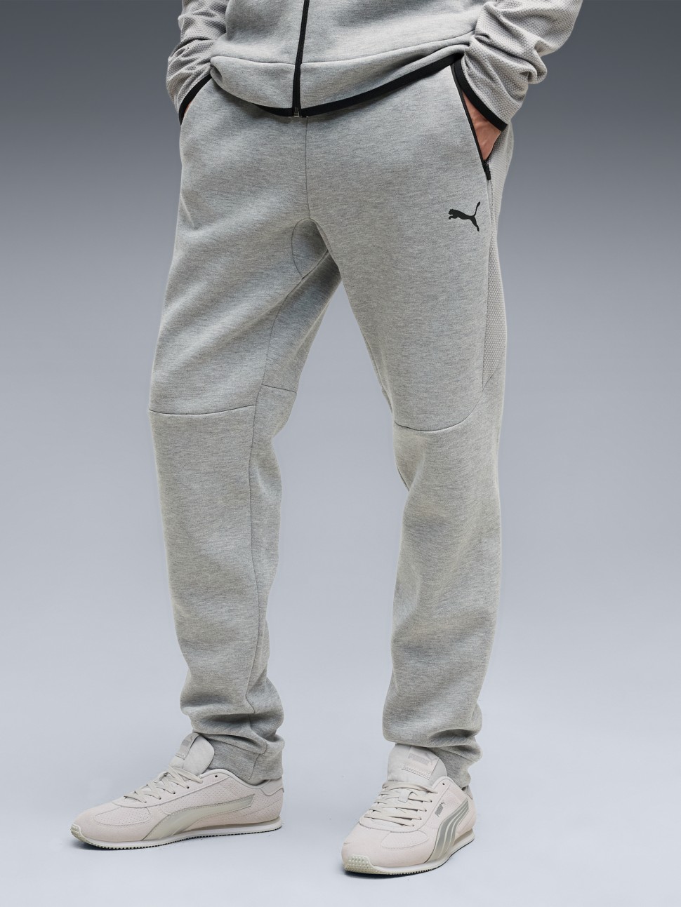 Брюки мужские Puma TECH Elevated Pants DK серые 69395203 — фото 2 — Sport City Брюки мужские Puma TECH Elevated Pants DK серые 69395203 — фото 2