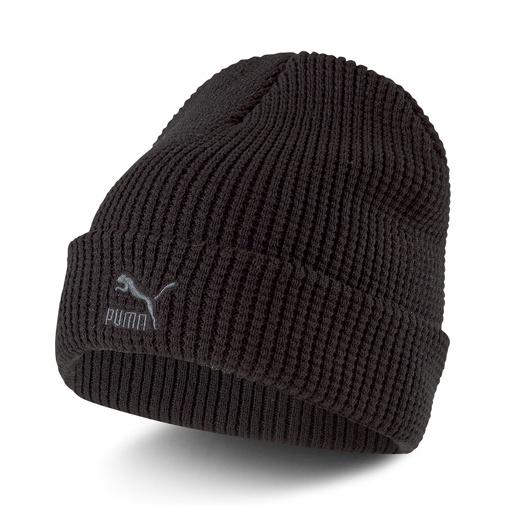 Шапка Puma Archive Mid Fit Beanie черная 02284806 изображение 1