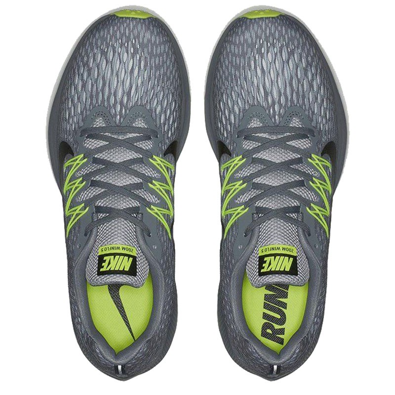 Кросівки чоловічі Nike Air Zoom Winflo 5 сірі AA7406-007 — фото 2 — Sport City Кросівки чоловічі Nike Air Zoom Winflo 5 сірі AA7406-007 — фото 2