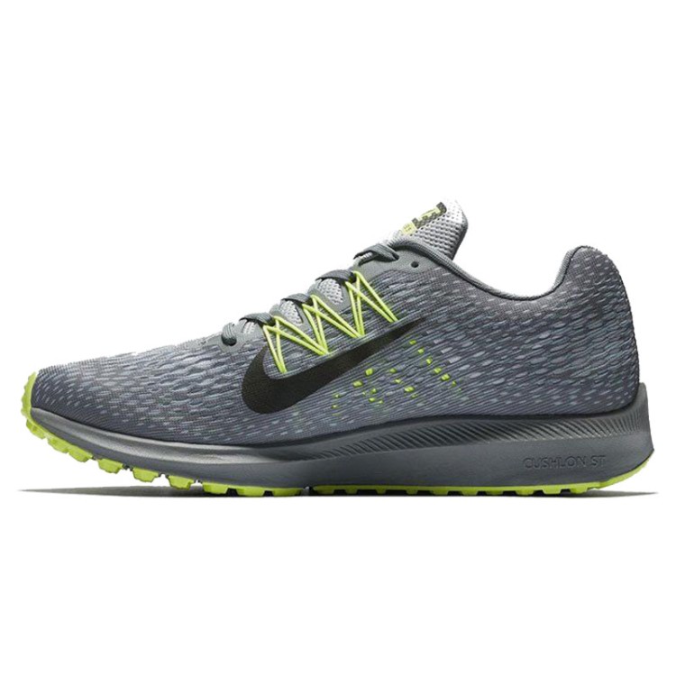 Кроссовки мужские Nike Air Zoom Winflo 5 серые AA7406-007 изображение 4