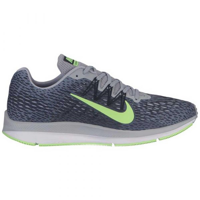 Кроссовки мужские Nike Air Zoom Winflo 5 серые AA7406-007 изображение 1