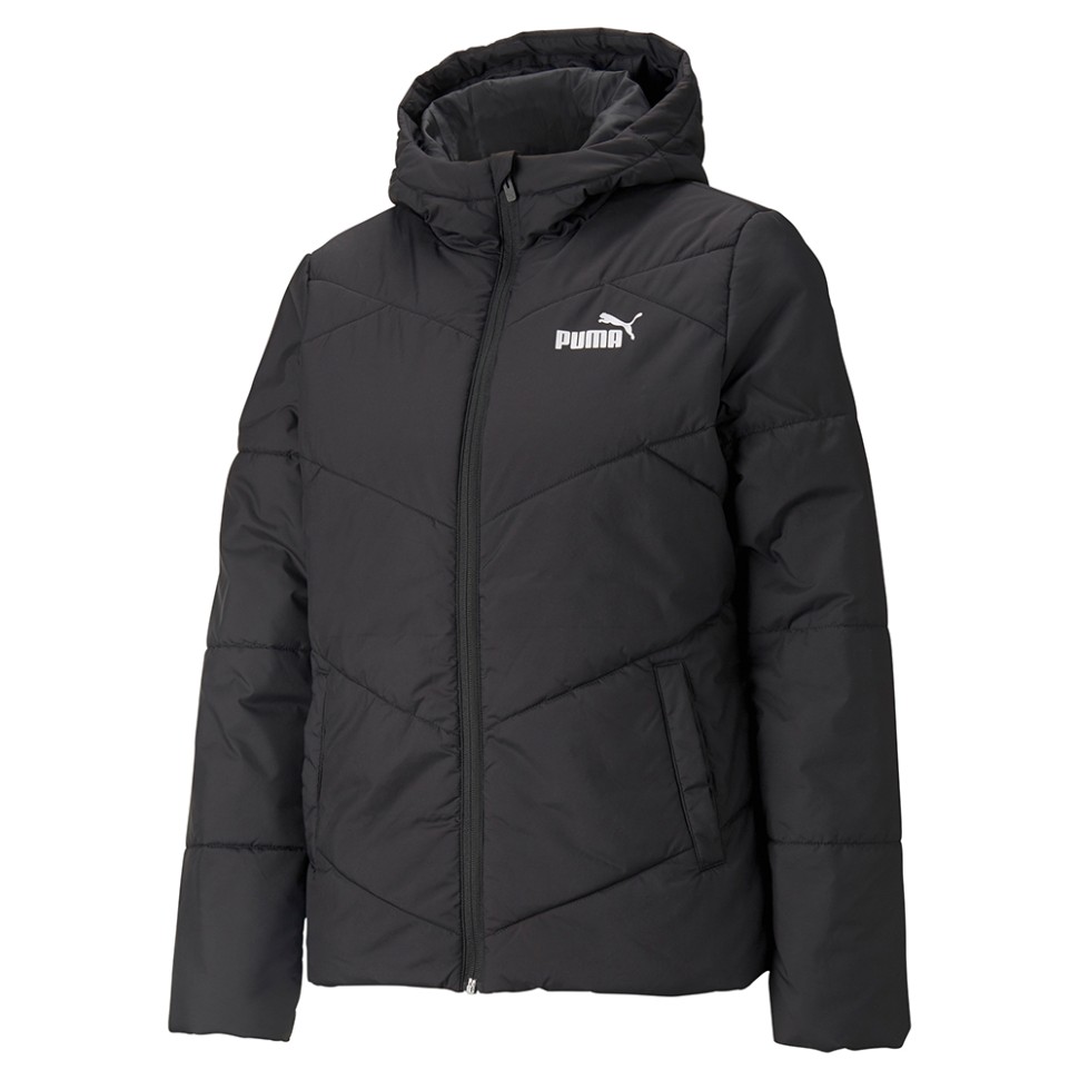 Куртка жіночі Puma Ess Padded Jacket чорна 58764801  — фото 1