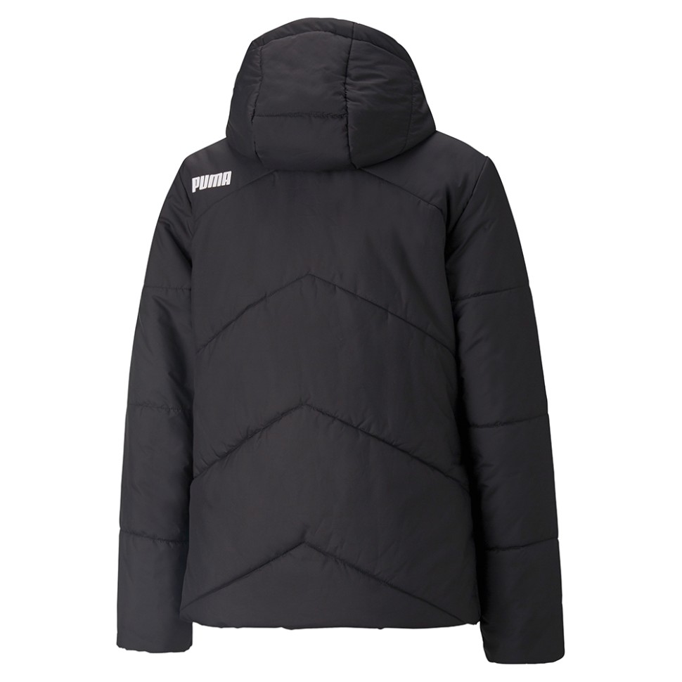 Куртка жіночі Puma Ess Padded Jacket чорна 58764801  — фото 2