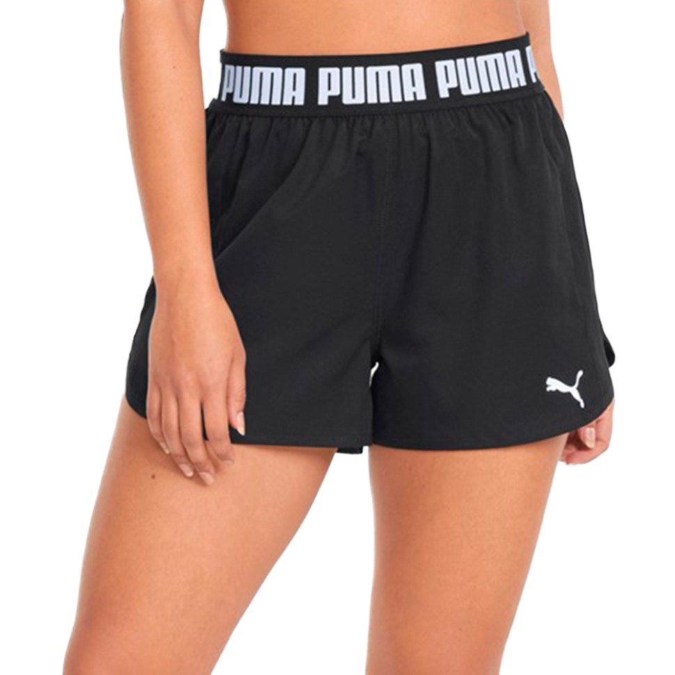 Шорти женские Puma Train Strong Woven 3 черные 52180601 изображение 1