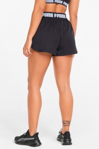 Шорти женские Puma Train Strong Woven 3 черные 52180601 изображение 3