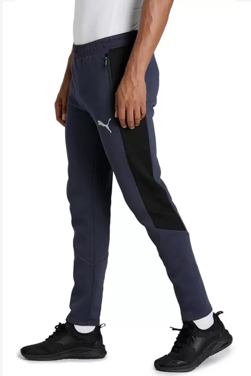 Штани чоловічі Puma Evostripe Pants сині 84740443 — фото 4