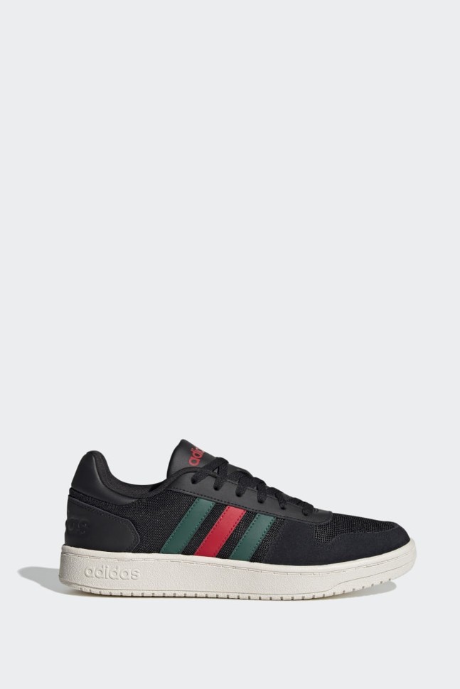 Кроссовки мужские Adidas Hoops 2.0 черные FY5208 изображение 2