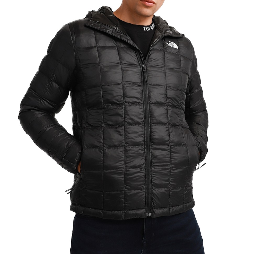 Куртка чоловіча The North Face M THERMOBALL ECO H чорна NF0A5GLKJK31 изображение 1