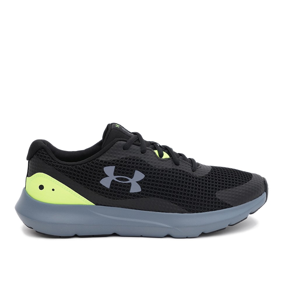 Кросівки чоловічі Under Armour UA Surge 3 чорні 3024883-003 — фото 1