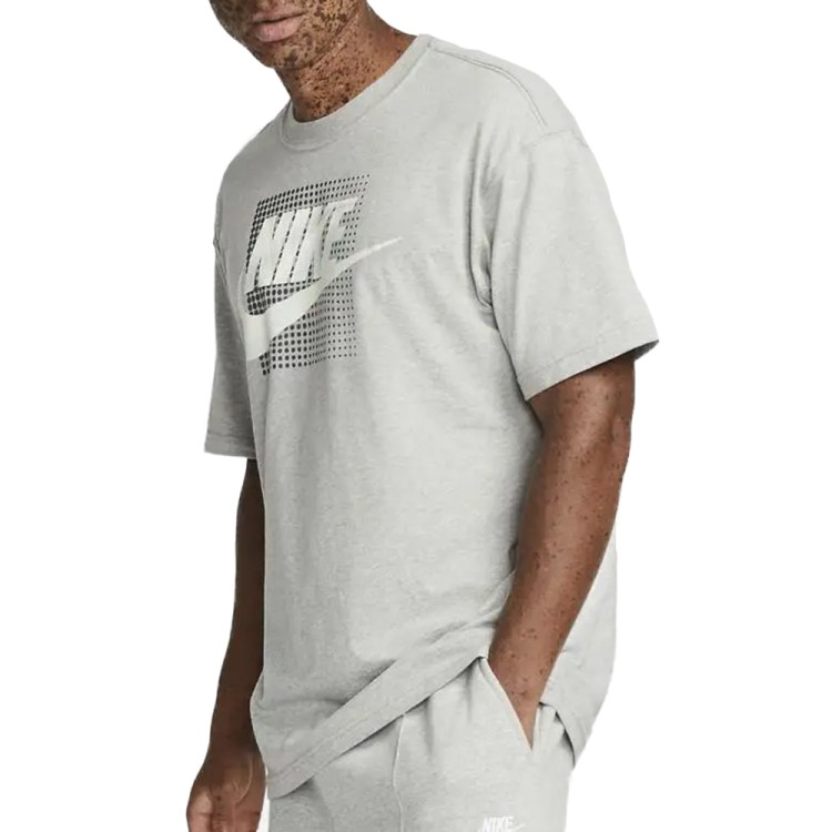 Футболка мужская Nike M NSW TEE M90 12MO FUTURA серая DZ2997-063 изображение 1