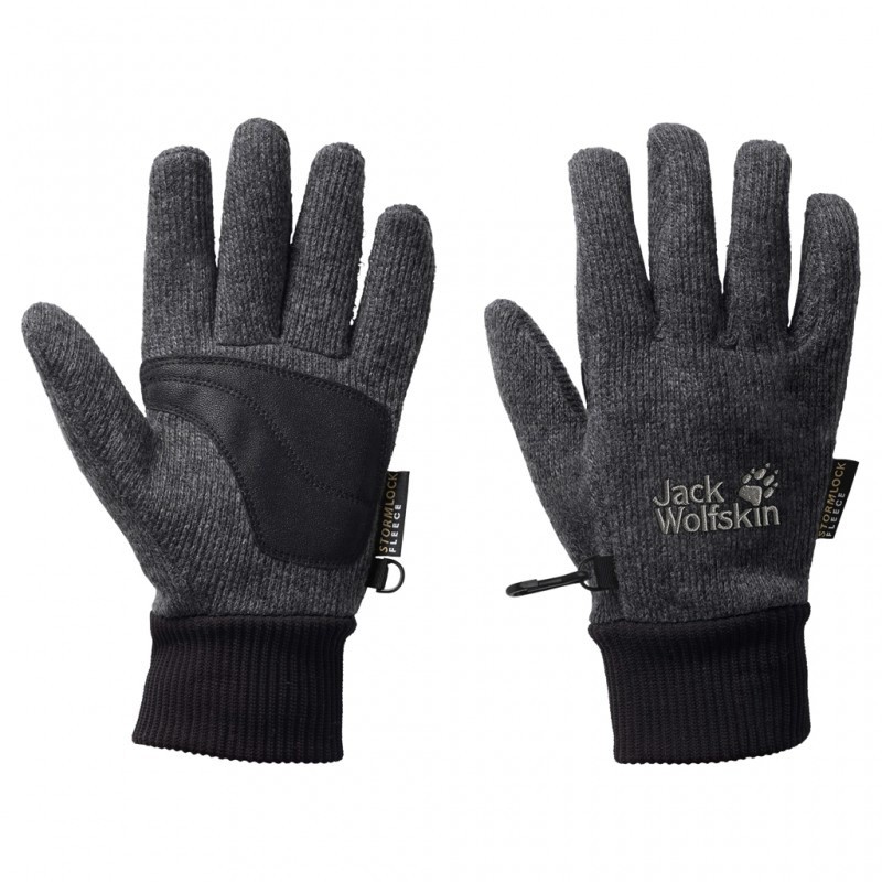 Перчатки Jack Wolfskin серые 1900921-6350 изображение 1