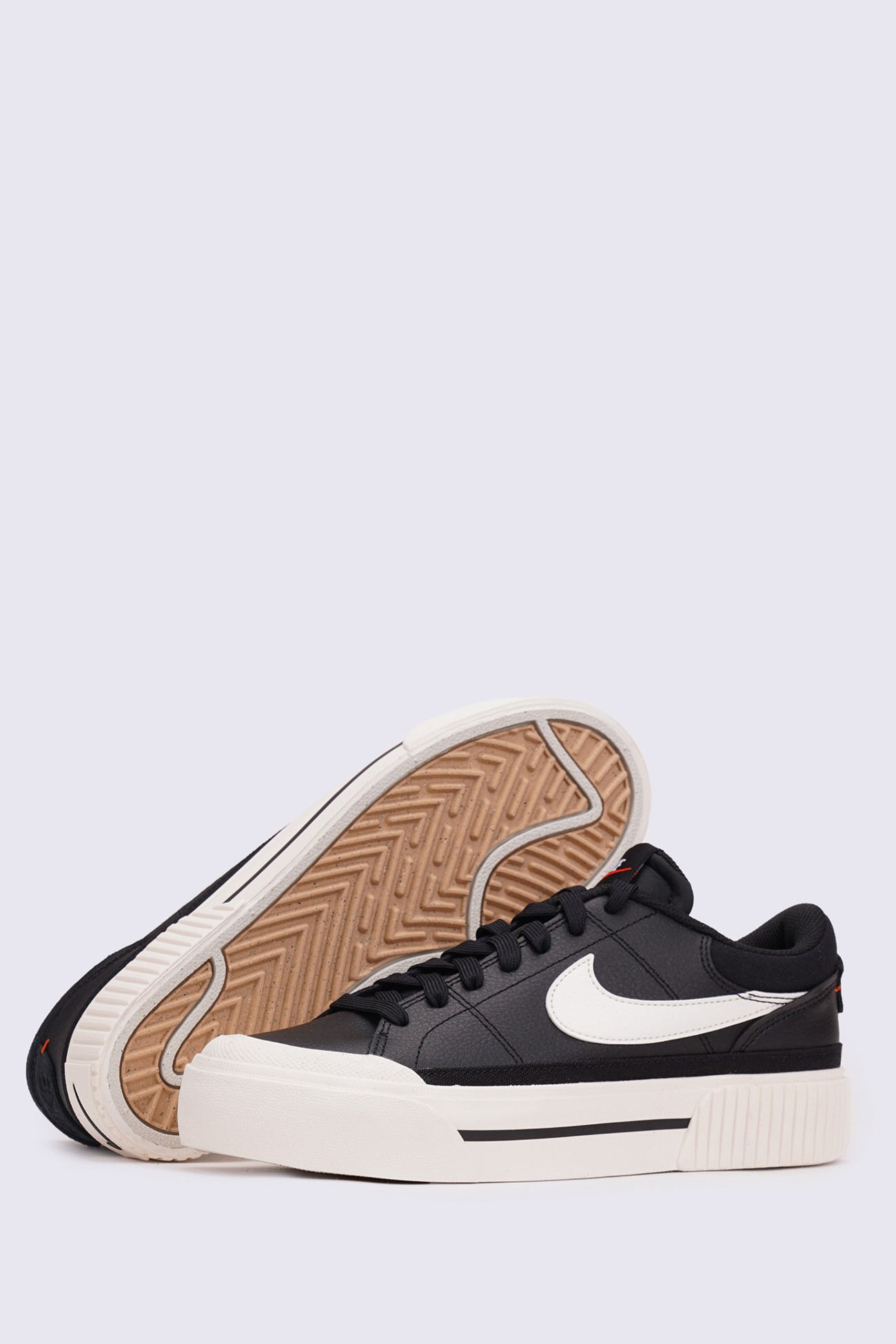 Кроссовки женские Nike WMNS NIKE COURT LEGACY LIFT черные DM7590-001 изображение 3