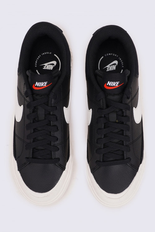 Кроссовки женские Nike WMNS NIKE COURT LEGACY LIFT черные DM7590-001 изображение 4