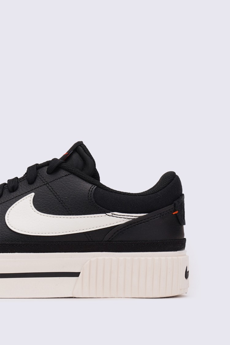 Кроссовки женские Nike WMNS NIKE COURT LEGACY LIFT черные DM7590-001 изображение 6