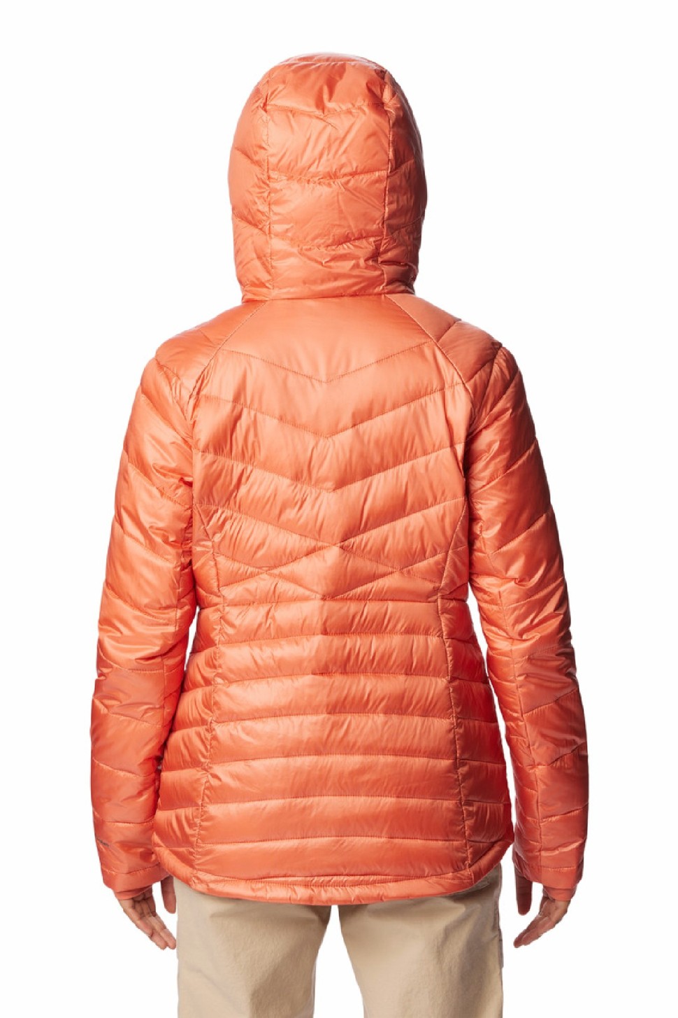 Куртка жіноча Columbia Joy Peak™ Hooded Jacket помаранчева 1982671-852 — фото 8