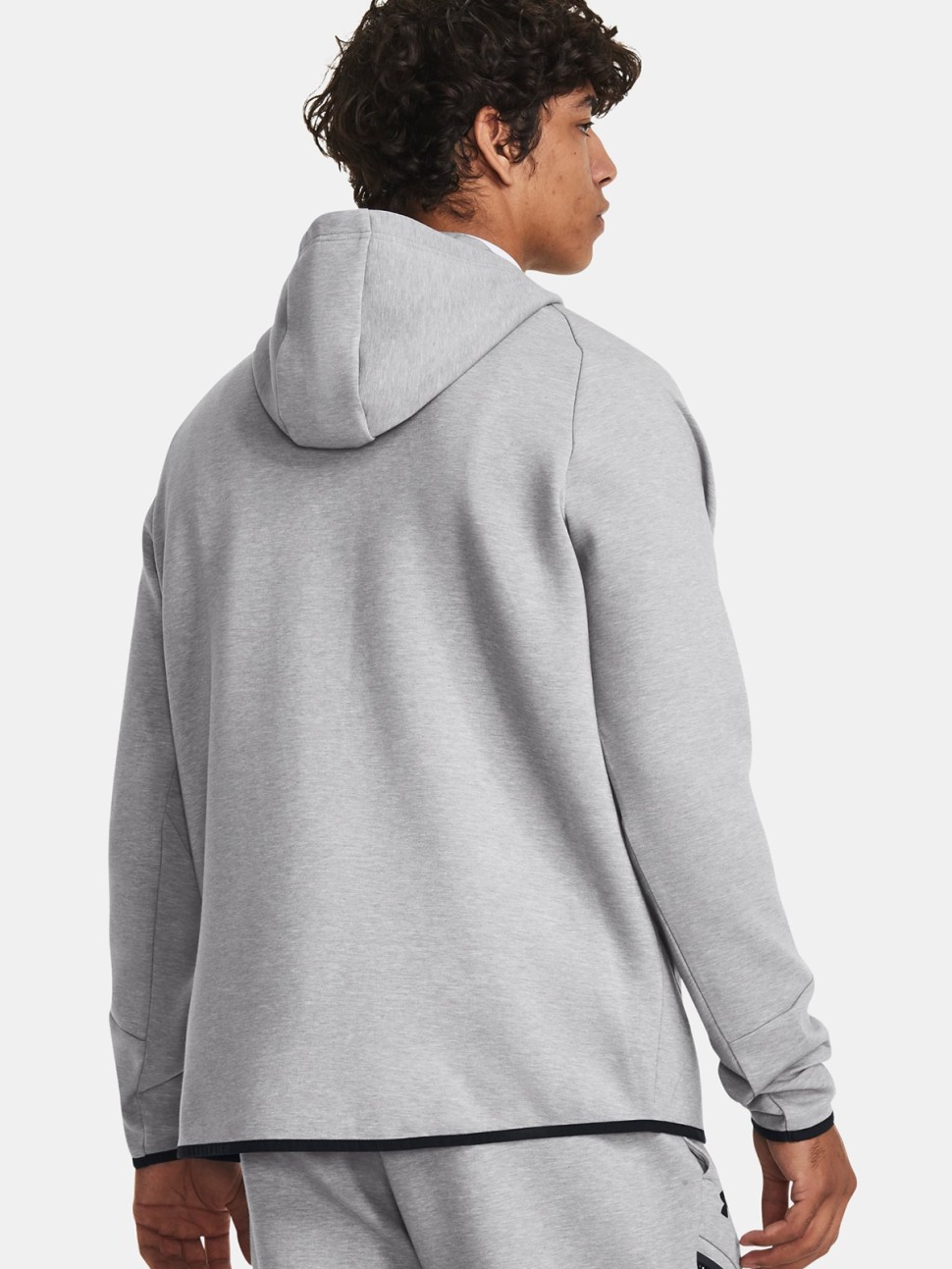 Толстовка чоловіча Under Armour UA Unstoppable Flc FZ сіра 1379806-011 — фото 3