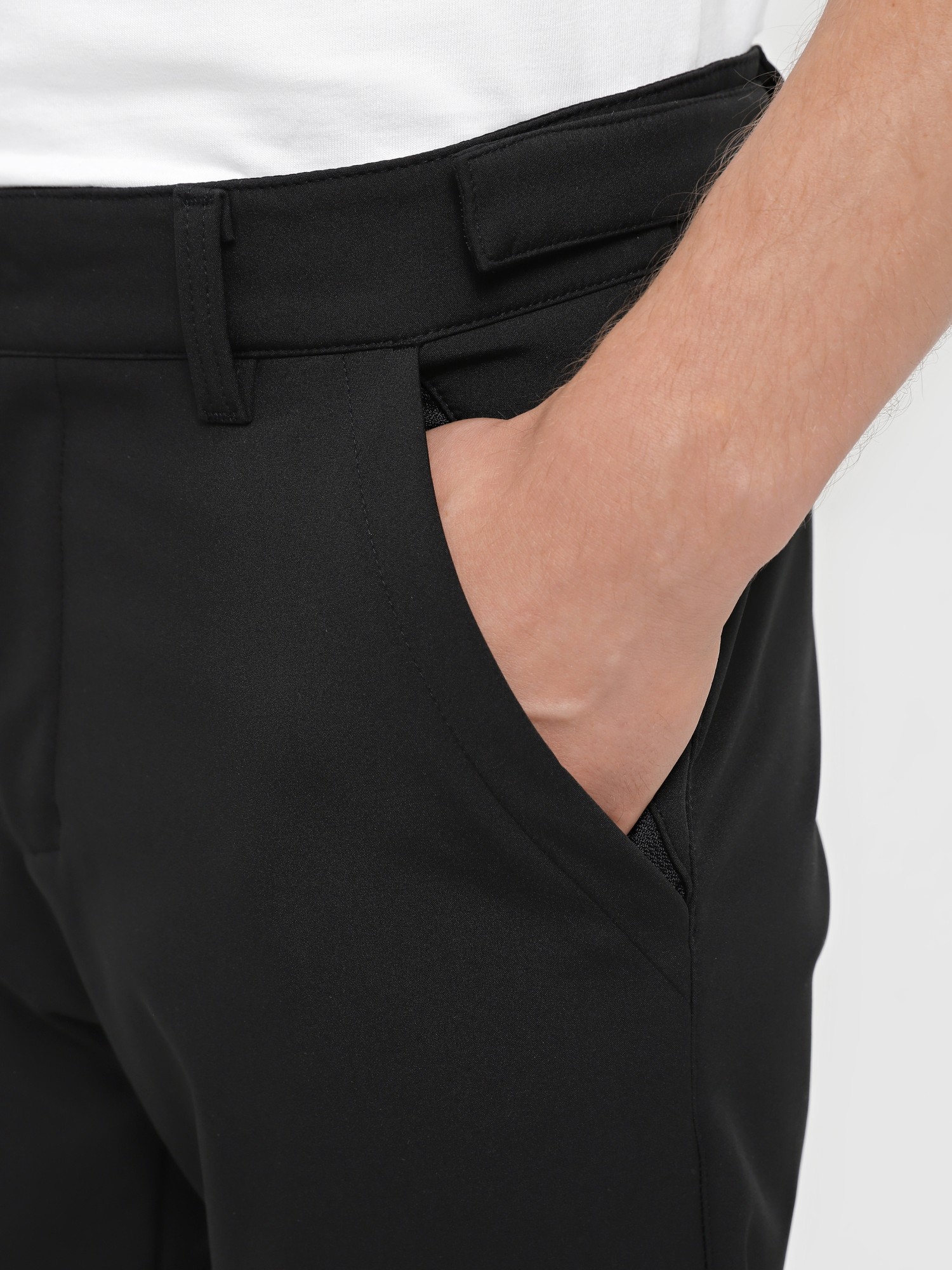 Штани чоловічі Radder Rouen чорні 502401-010 изображение 5