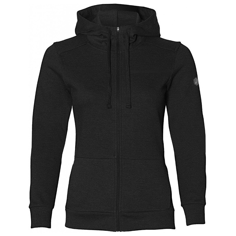 Толстовка женская Asics Tailored FZ черная 2032A289-001 — Sport City Толстовка женская Asics Tailored FZ черная 2032A289-001