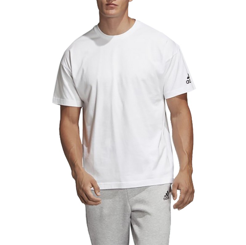 Футболка мужская Adidas PLAIN белая DT0939 изображение 2