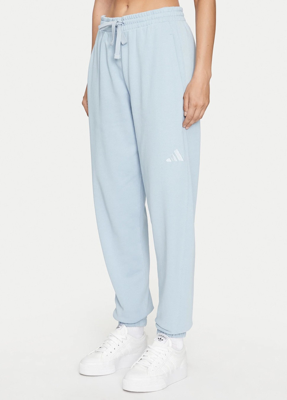 Штани жіночі Adidas W ALL SZN FT PT блакитні IY6816 — фото 2