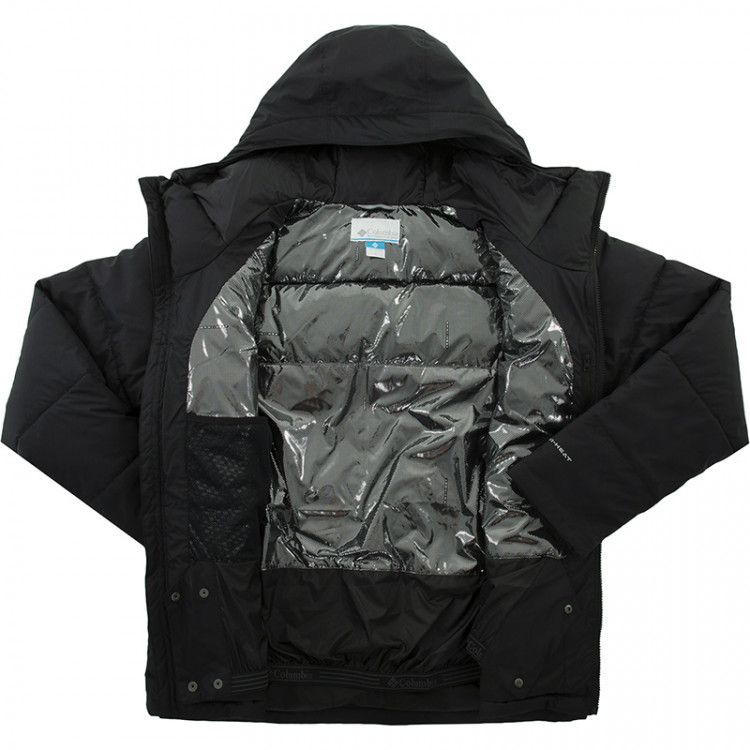 Куртка горнолыжная пуховая мужская Columbia Iceline Ridge черная 1864272-010 изображение 2