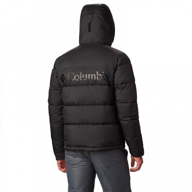 Куртка горнолыжная пуховая мужская Columbia Iceline Ridge черная 1864272-010 изображение 4