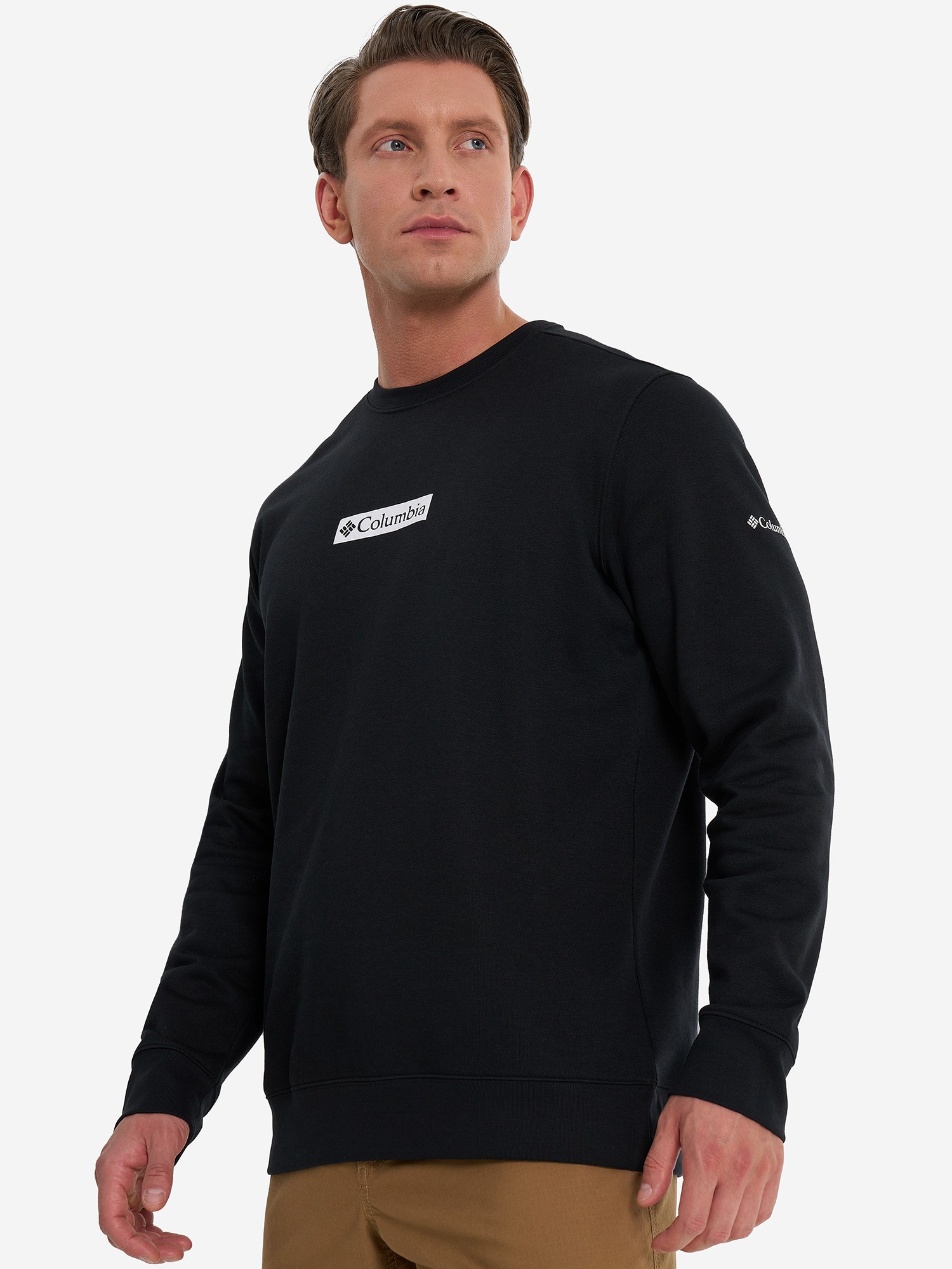 Джемпер чоловічий Columbia Beaumount™ Crew чорний 2126391-008 изображение 2