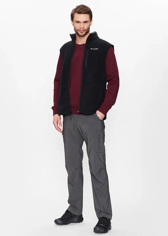 Жилет чоловічий Columbia Fast Trek™ Fleece Vest сірий 1460001-015 — фото 3