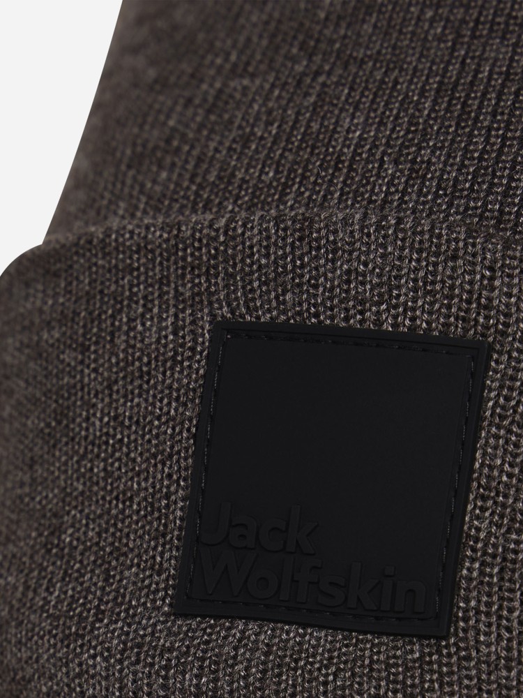 Шапка Jack Wolfskin ARCADEN BEANIE коричнева A60104-5719 изображение 3