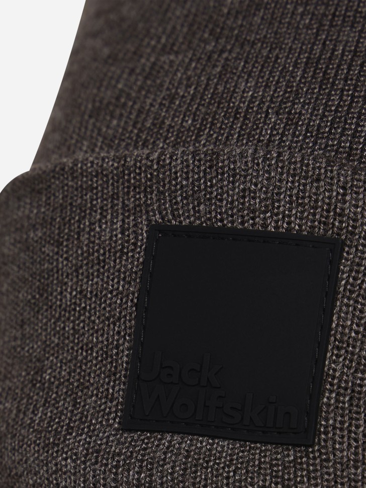 Шапка Jack Wolfskin ARCADEN BEANIE коричнева A60104-5719 изображение 3