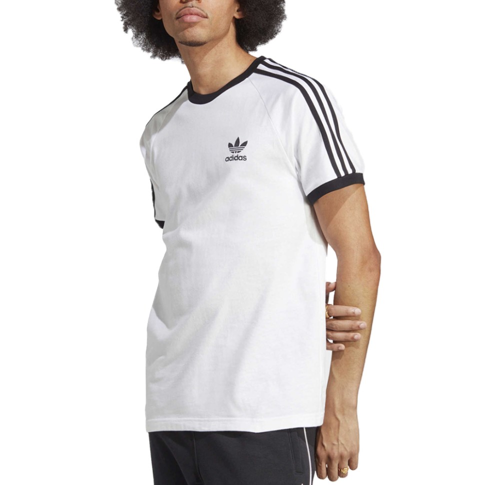 Футболка чоловіча Adidas 3-STRIPES TEE біла IA4846 — фото 1