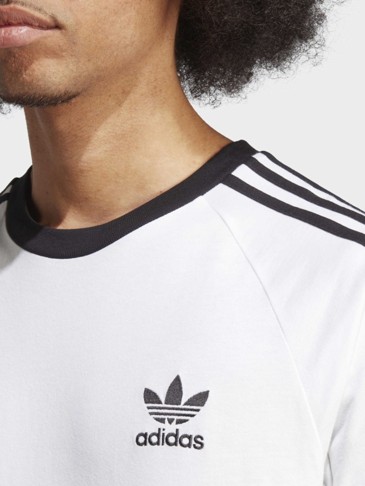 Футболка чоловіча Adidas 3-STRIPES TEE біла IA4846 изображение 5