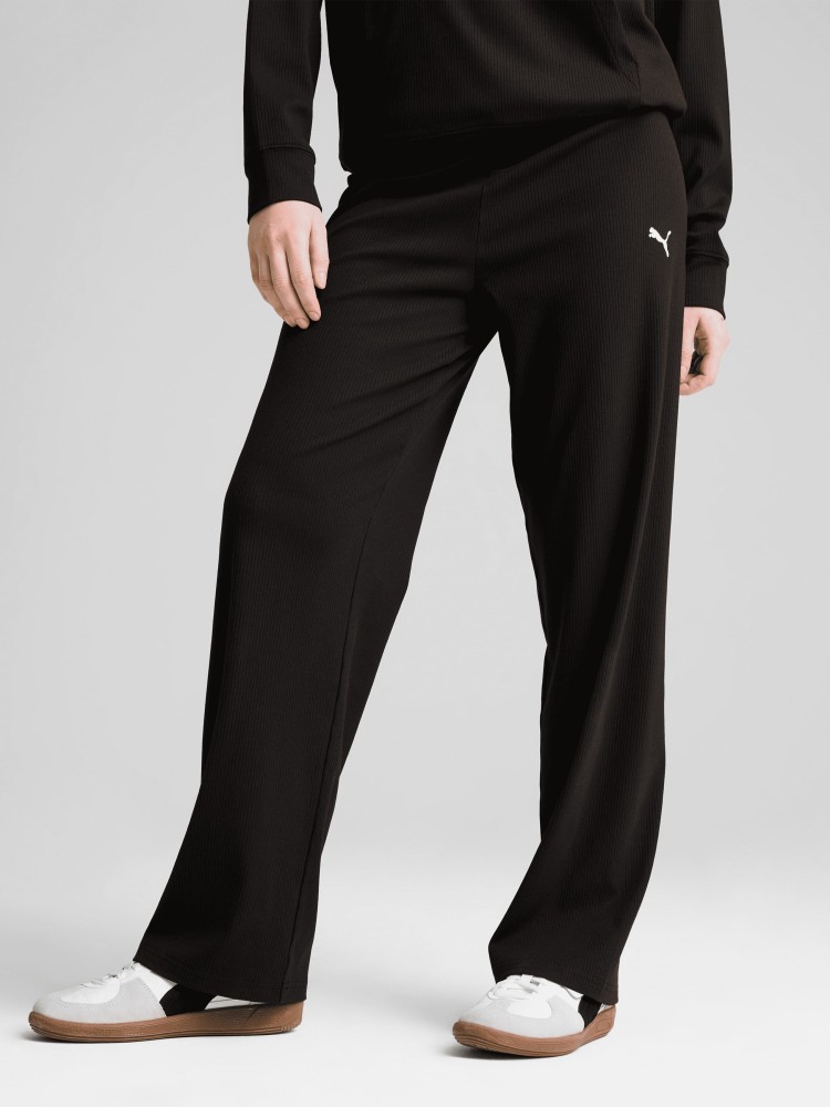Штани жіночі Puma ESS ELEVATED Pant чорні 68502501 изображение 2