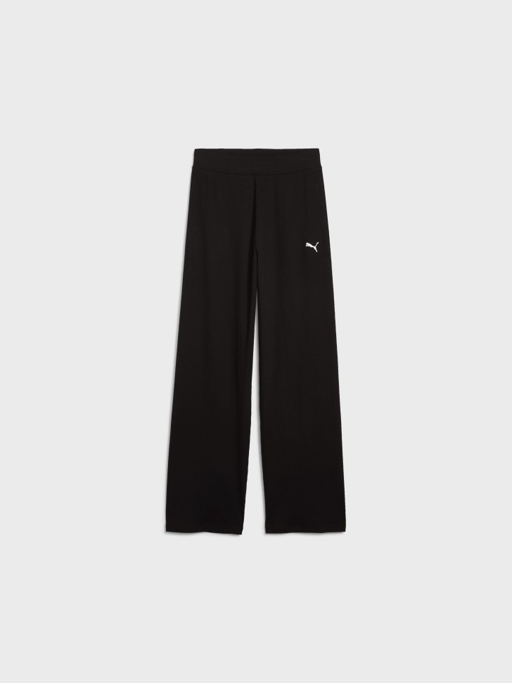 Штани жіночі Puma ESS ELEVATED Pant чорні 68502501 изображение 5