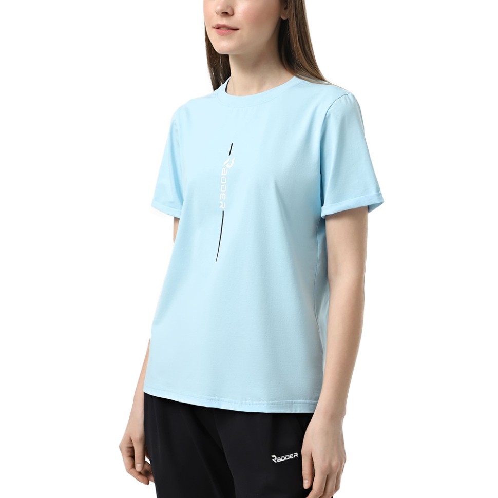 Футболка женская Radder Flair голубая 442528-400 изображение 1
