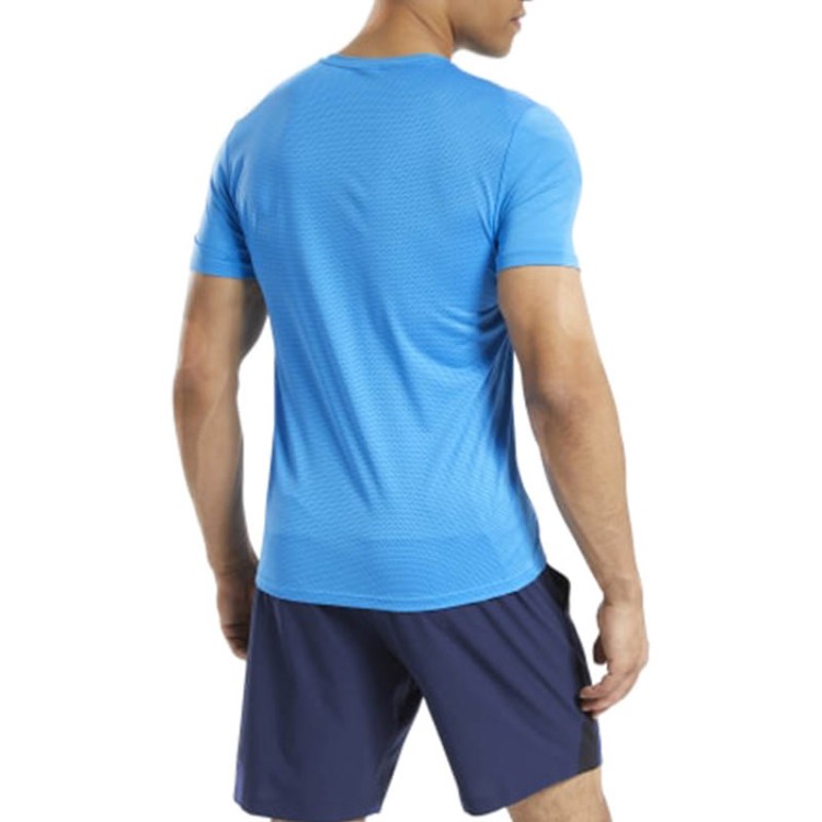 Футболка мужская Reebok Workout Ready Activchill голубая FU3284 изображение 4