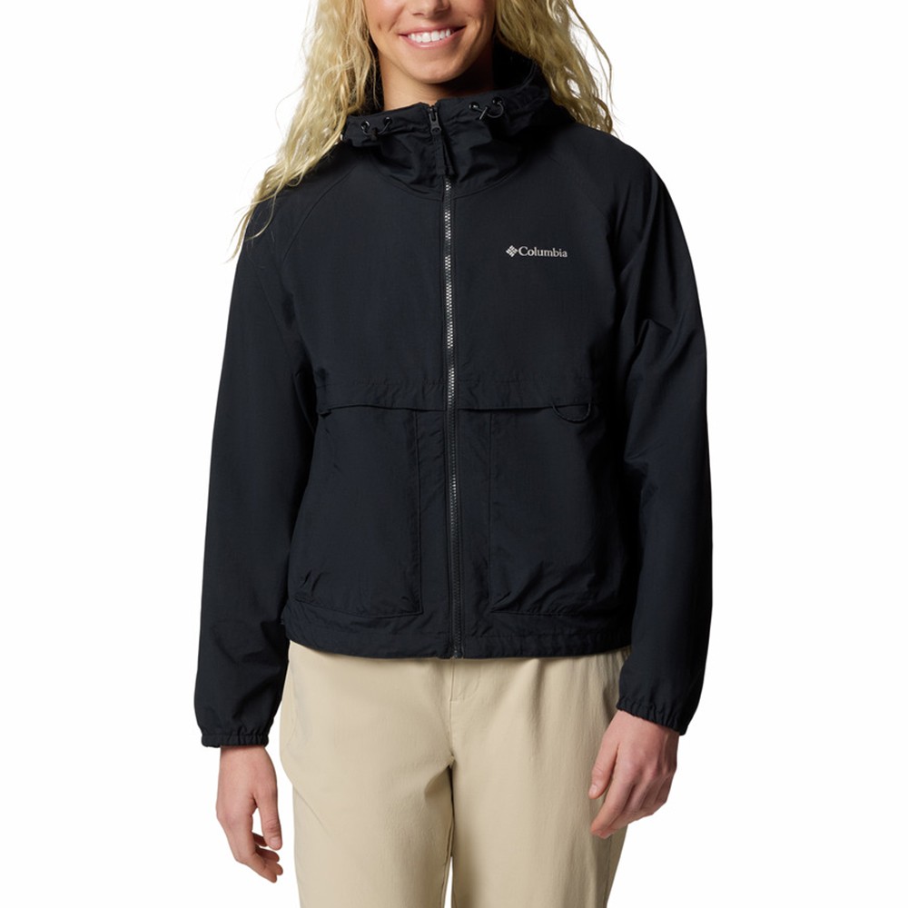 Ветровка женская Columbia Spire Valley™ Windbreaker черная 2116511-010