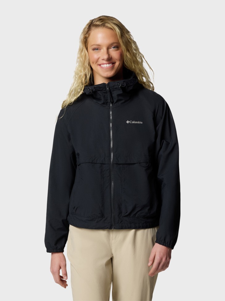 Вiтрiвка жiноча Columbia Spire Valley™ Windbreaker чорна 2116511-010 изображение 2