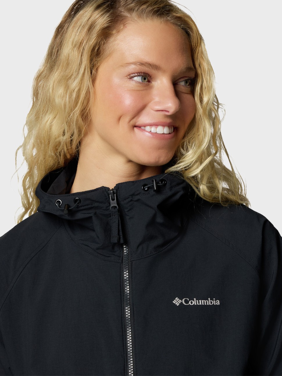 Вiтрiвка жiноча Columbia Spire Valley™ Windbreaker чорна 2116511-010 — фото 5