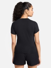 Футболка жіноча Nike W NSW NK CHLL KNT MD CRP чорна FV5508-010 изображение 4
