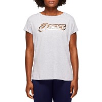 Футболка жіноча Asics Logo Graphic Tee біла 2032B406-020  изображение 1