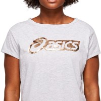 Футболка жіноча Asics Logo Graphic Tee біла 2032B406-020  изображение 3