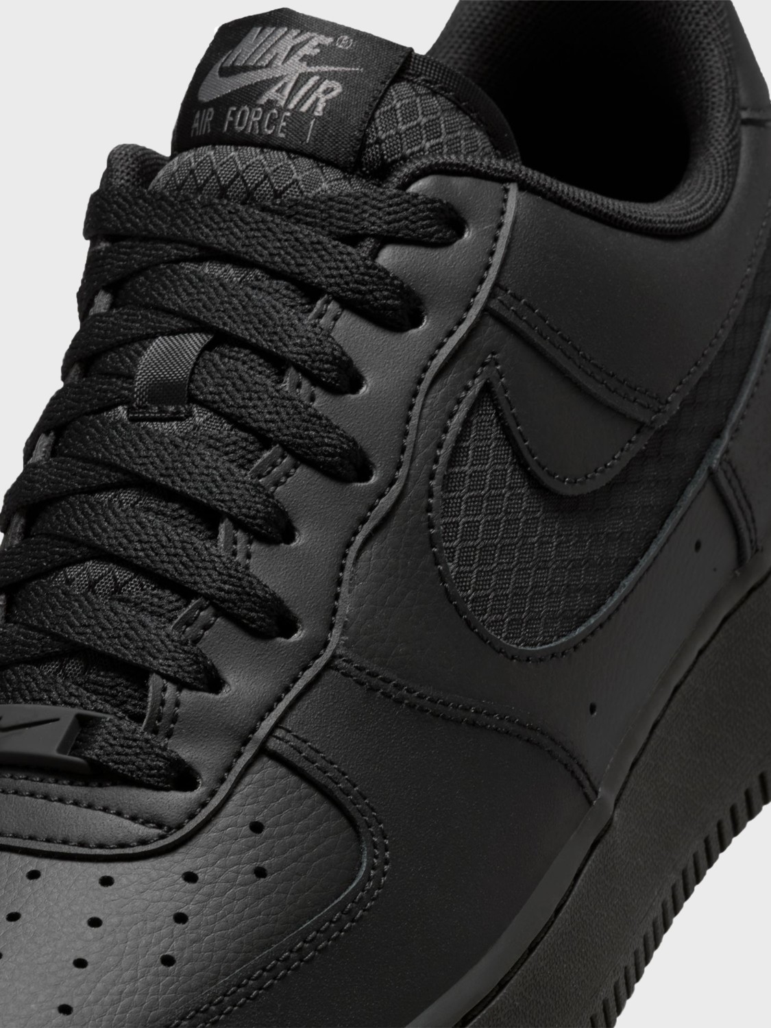 Кроссовки мужские Nike NIKE AIR FORCE 1 '07 LV8 JD черные IH4452-001 изображение 5