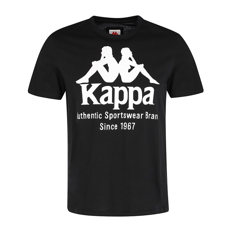 Футболка мужская Kappa черная 107926-99 — Sport City Футболка мужская Kappa черная 107926-99