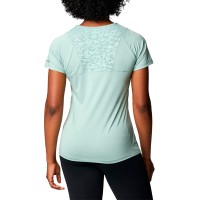 Футболка женская Columbia Peak To Point™ II SS Tee голубая 1885461-345 изображение 2