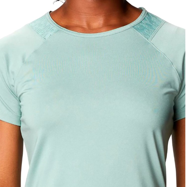 Футболка женская Columbia Peak To Point™ II SS Tee голубая 1885461-345 изображение 4