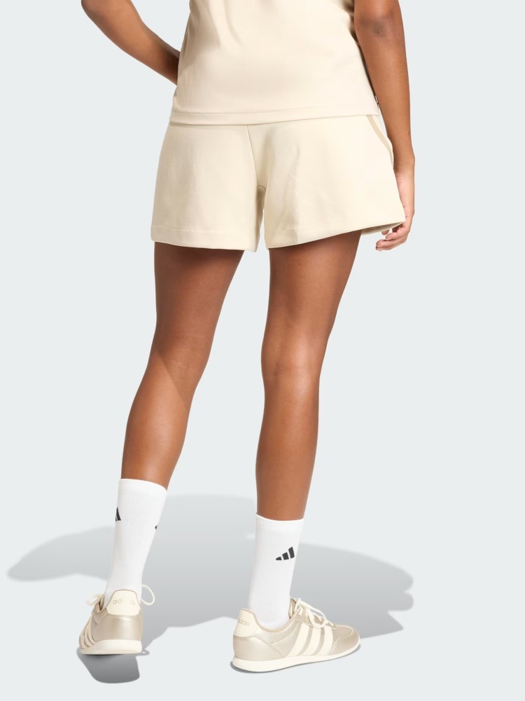 Шорты женские Adidas W Z.N.E. SHORT бежевые KC7725 изображение 3