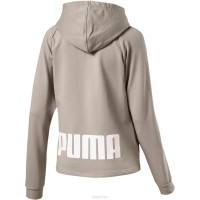 Толстовка женская Puma URBAN SPORTS FZ TR серая 85002517 изображение 2