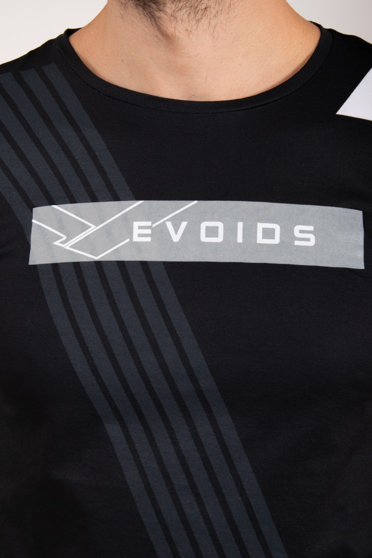Футболка мужская Evoids Lingo черная 552116-010 изображение 3