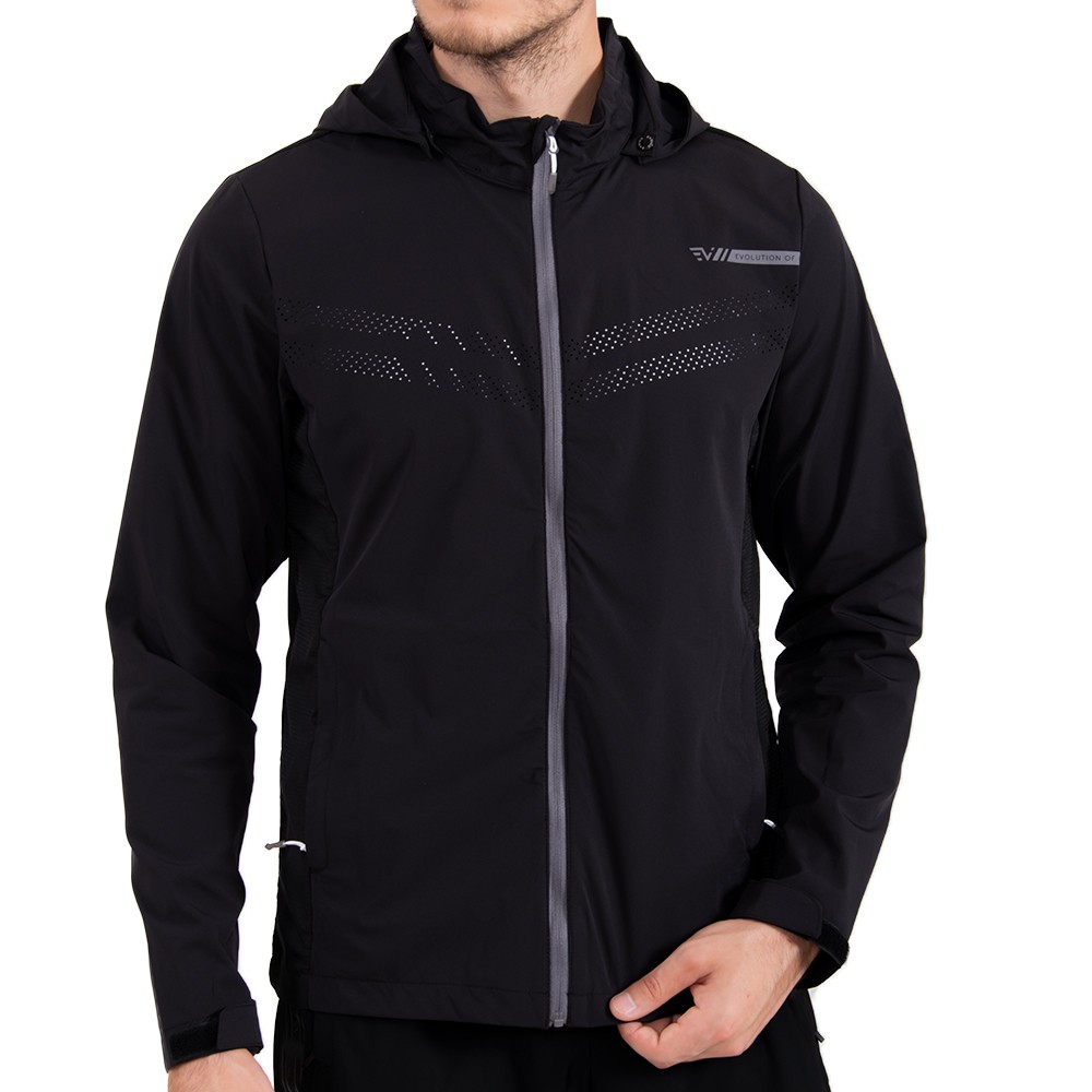 Вітрівка чоловіча Evoids Vela чорна 552156-010  изображение 1